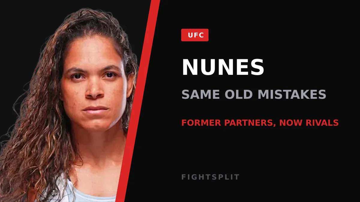 Amanda Nunes poses during a UFC media appearance