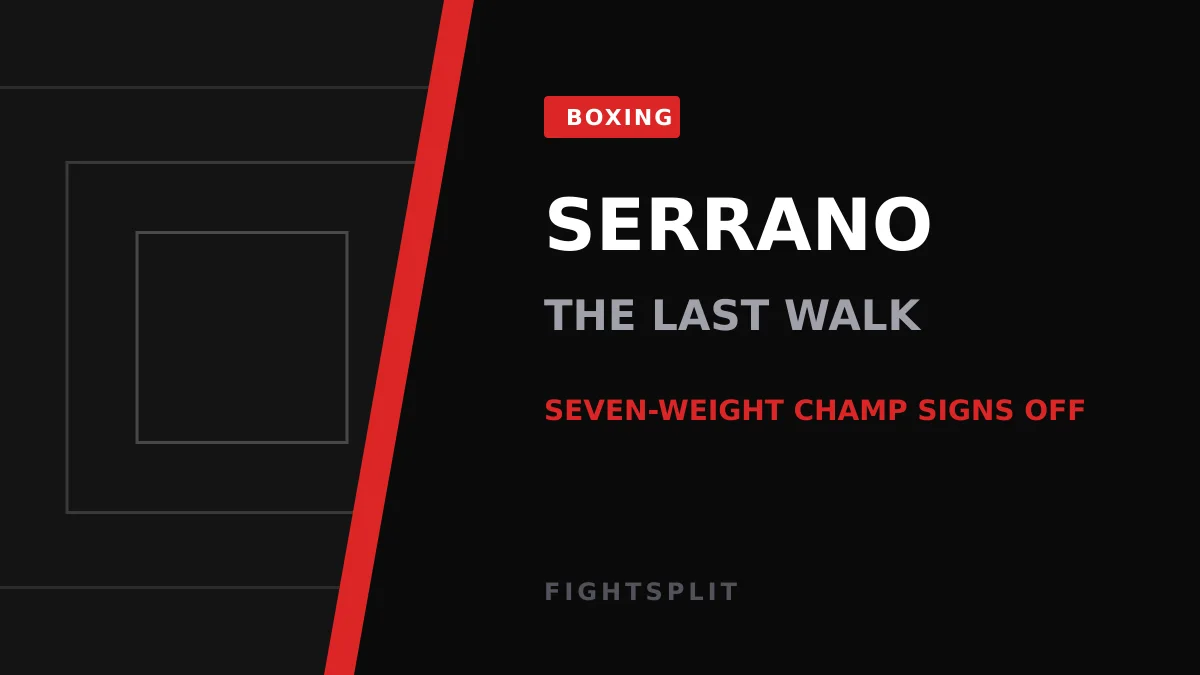 Amanda Serrano in the ring during a title fight