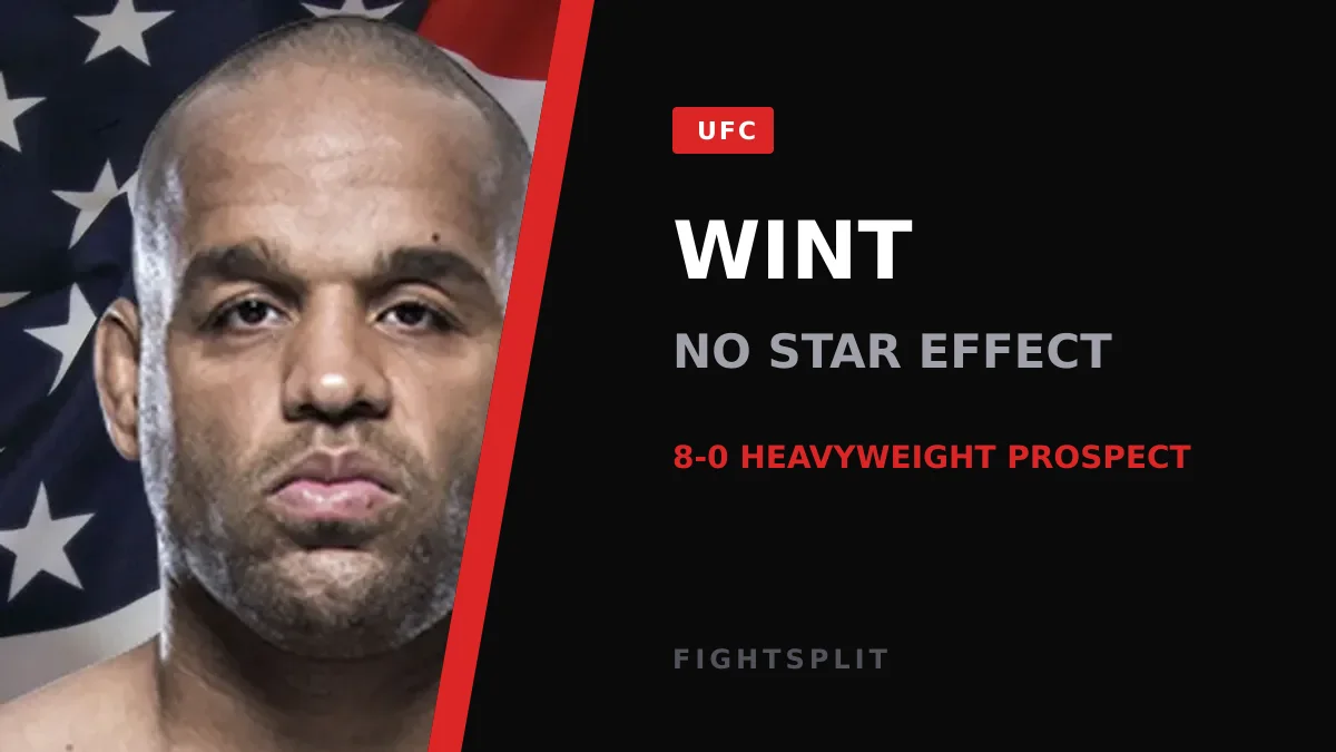 UFC heavyweight prospect Anthony Wint