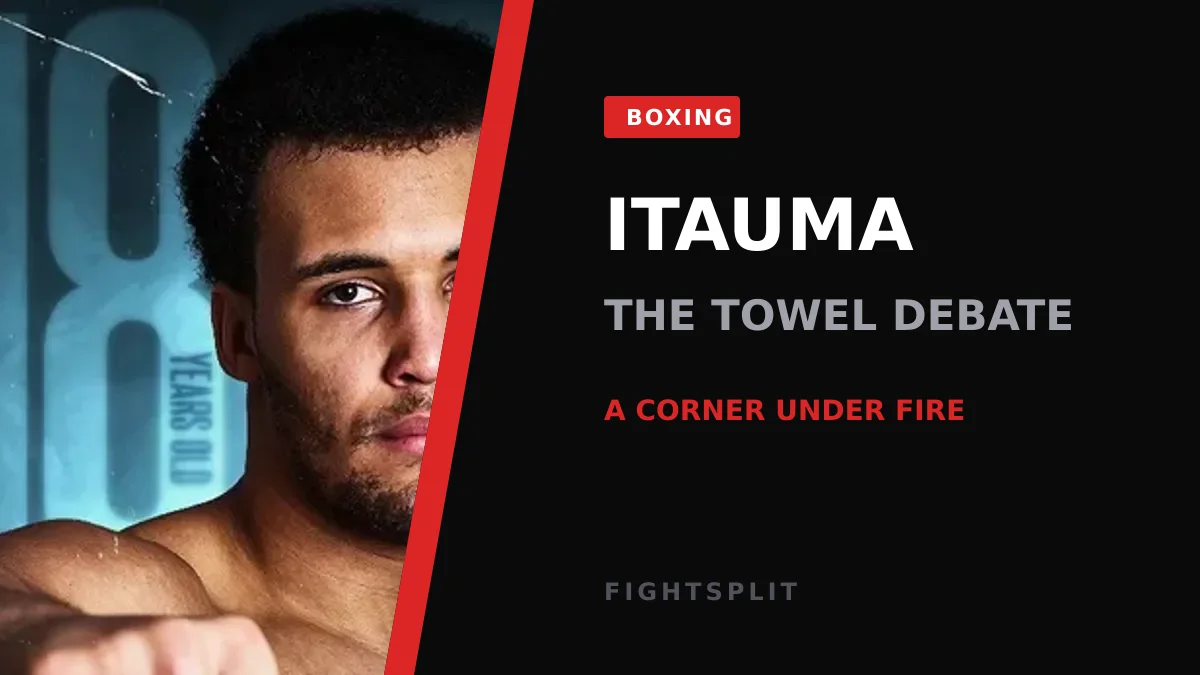 Moses Itauma in the ring during a heavyweight bout