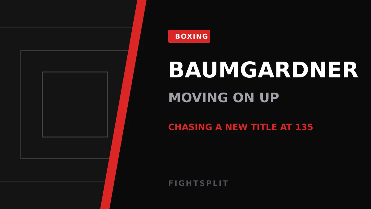 Alycia Baumgardner during a super featherweight championship bout