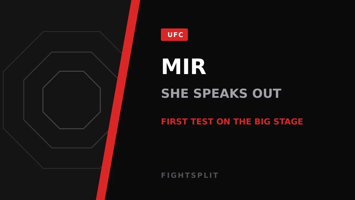Bella Mir competes in a bantamweight bout on Dana White's Contender Series