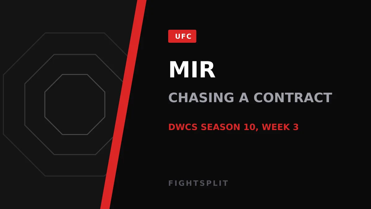Bantamweight prospect Bella Mir preparing to compete on Dana White's Contender Series