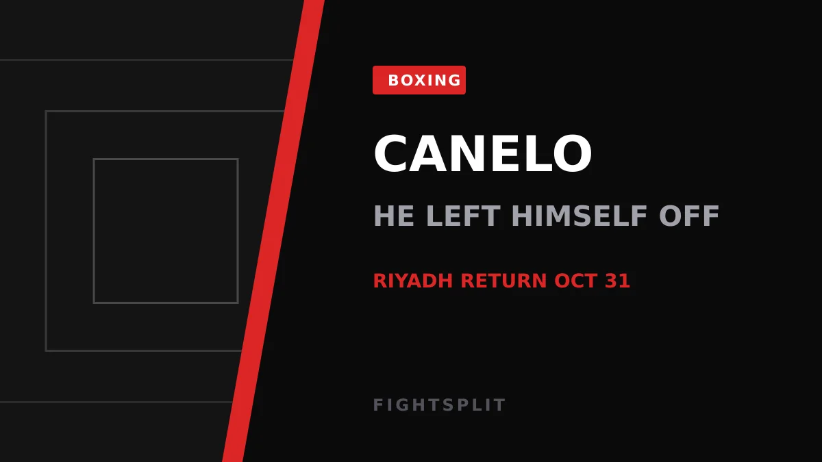 Canelo Alvarez posing during a pre-fight press event