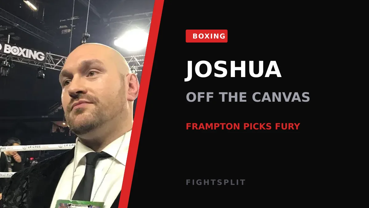 Anthony Joshua in the ring during a heavyweight bout