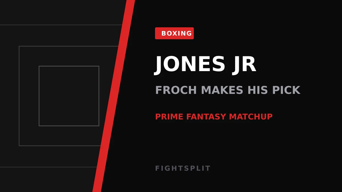 Roy Jones Jr in the ring during his prime years