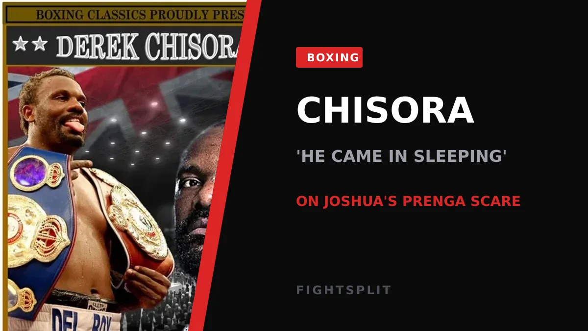 Anthony Joshua in the ring during a heavyweight bout