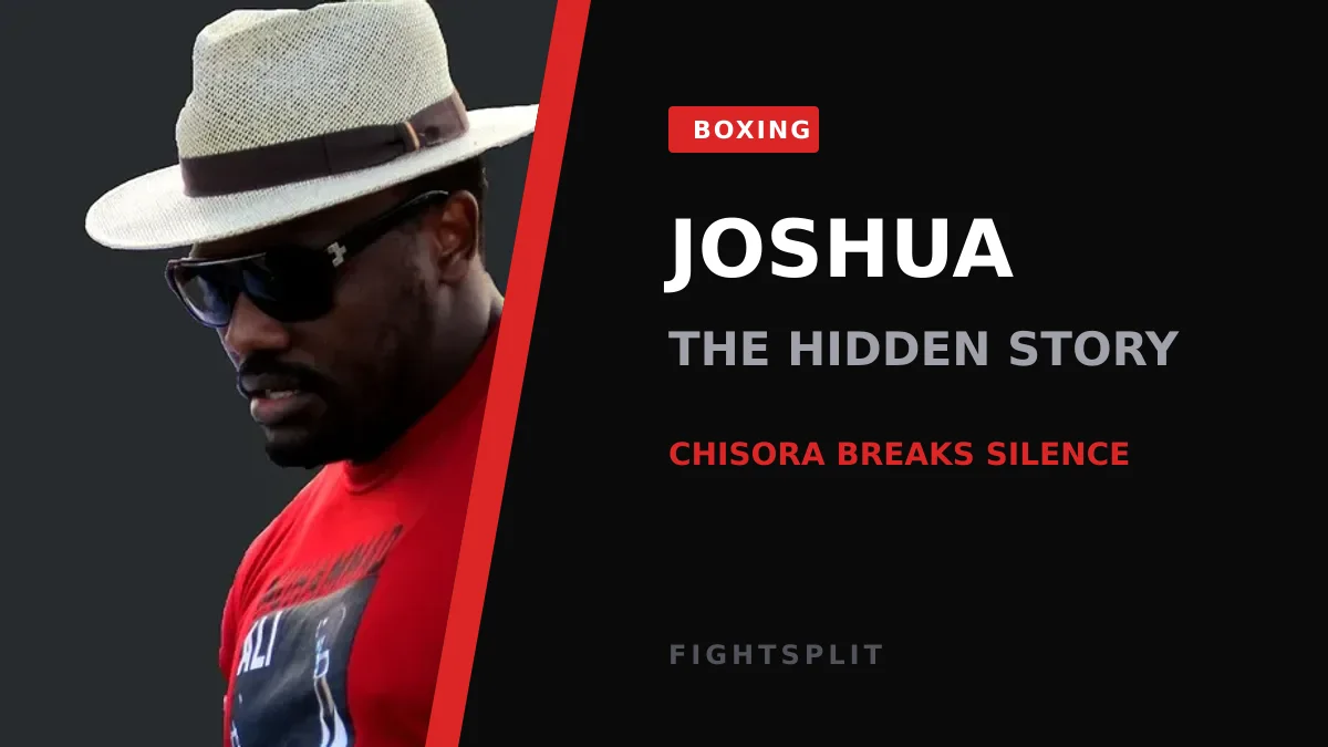 Anthony Joshua in the ring during a heavyweight bout
