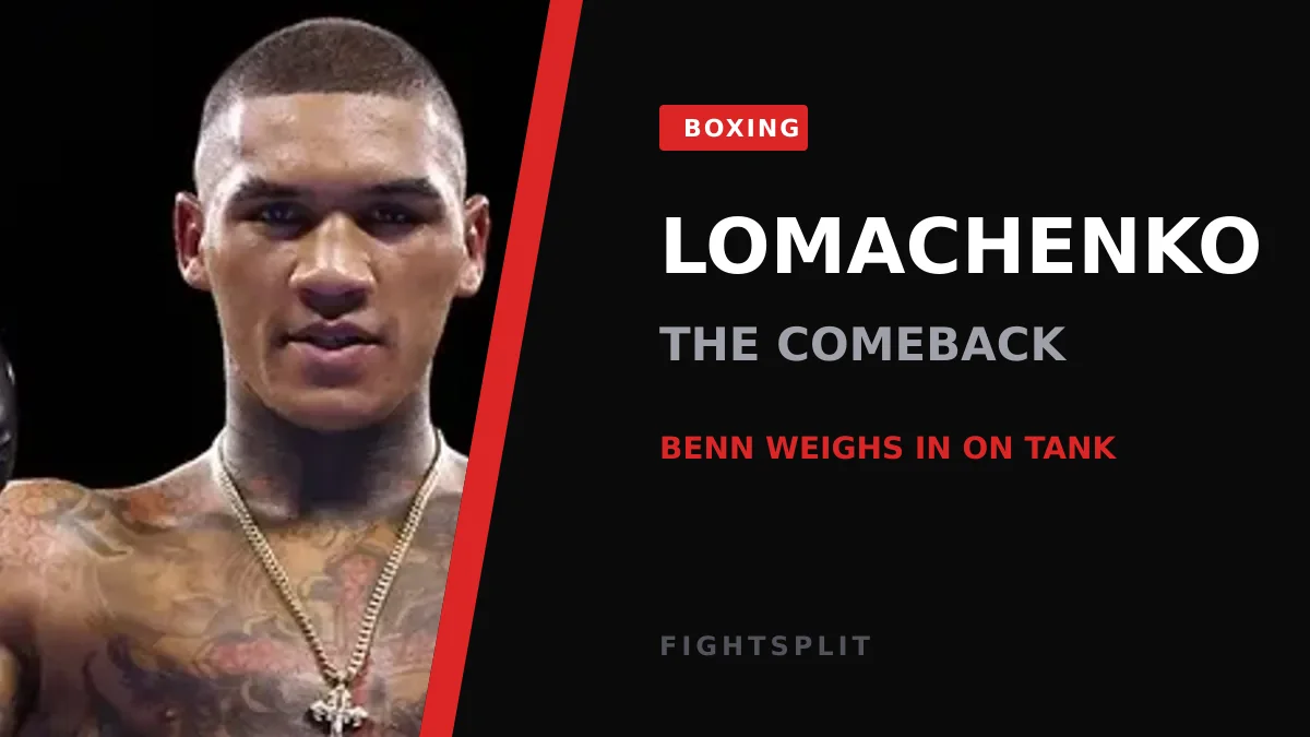 Gervonta Davis in the ring during a lightweight title bout