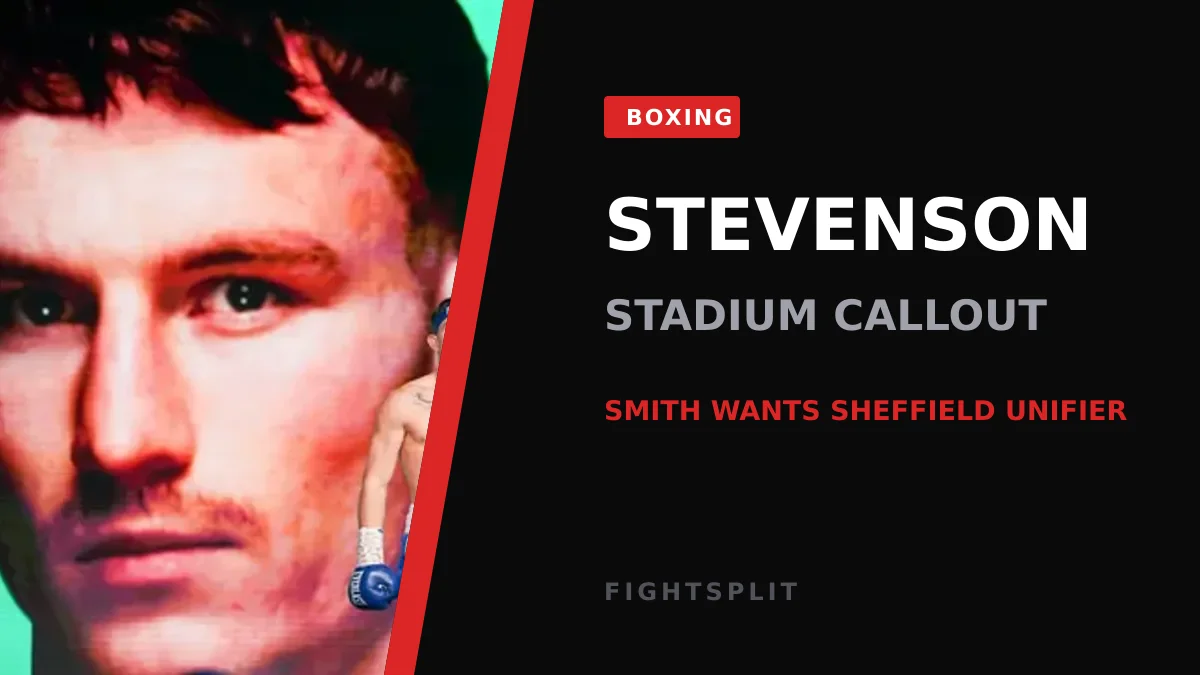 WBO super-lightweight champion Shakur Stevenson in the ring