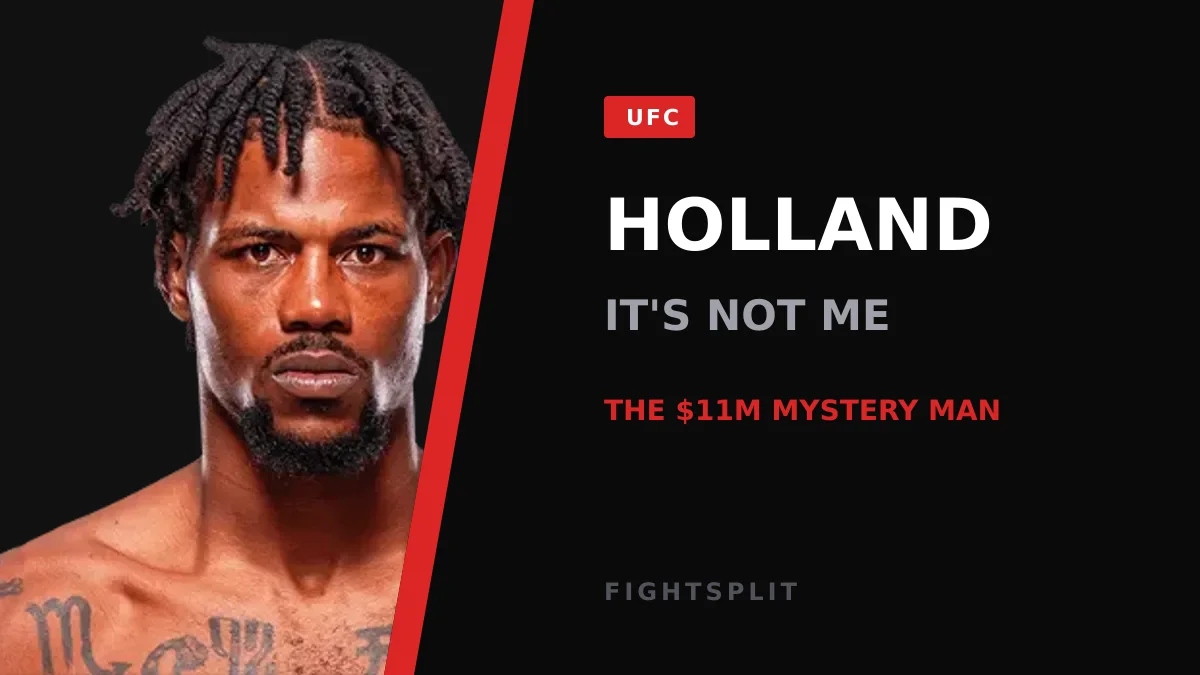 Kevin Holland reacts after a victory on Dana White's Contender Series