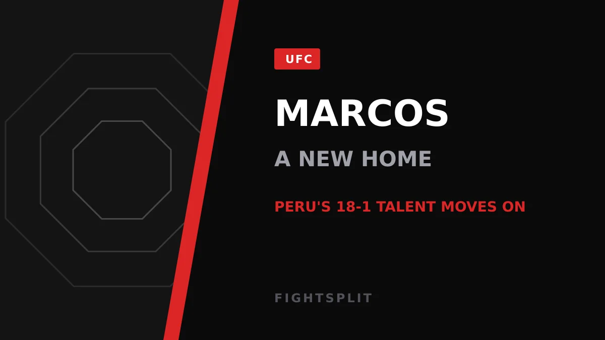 Peruvian bantamweight Daniel Marcos poses ahead of his PFL debut