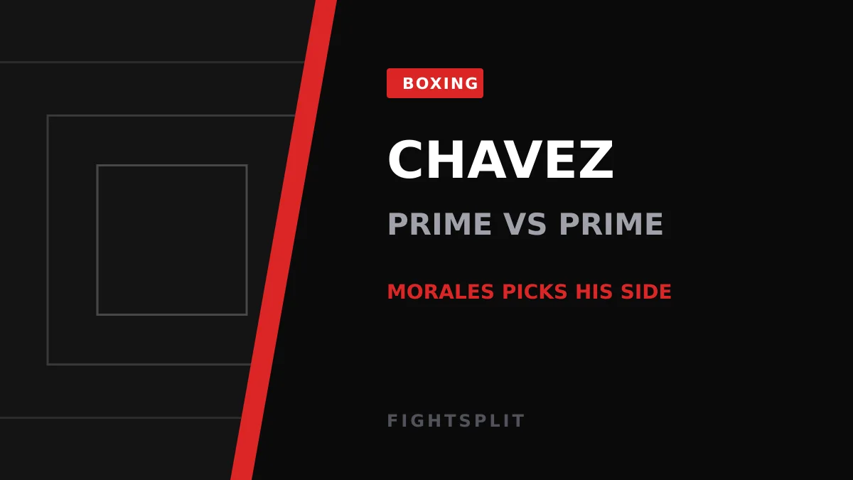 Mexican boxing icon Julio Cesar Chavez in his prime