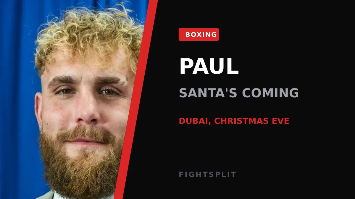 Jake Paul in the ring during a professional boxing match