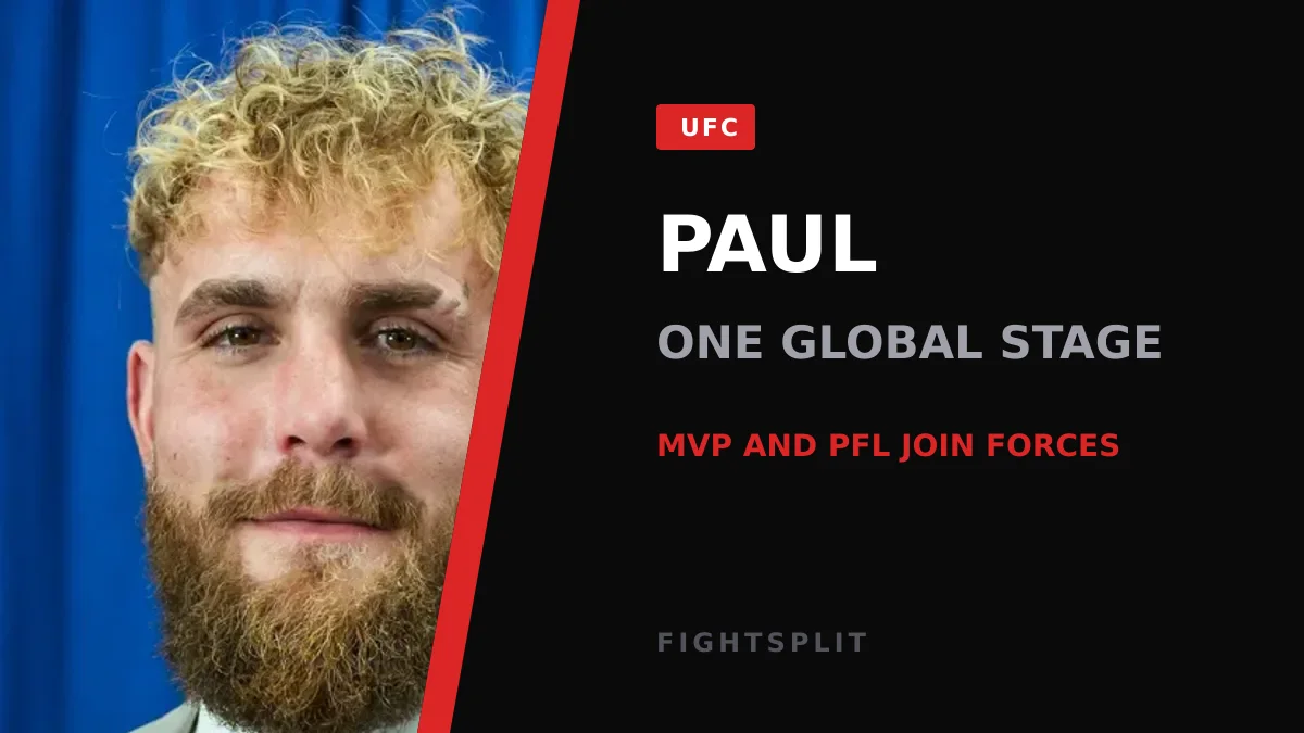 Jake Paul at a press conference ahead of a boxing event