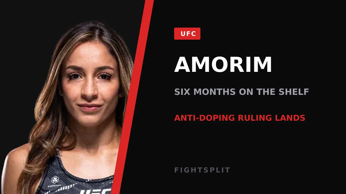 UFC strawweight Jaqueline Amorim inside the Octagon