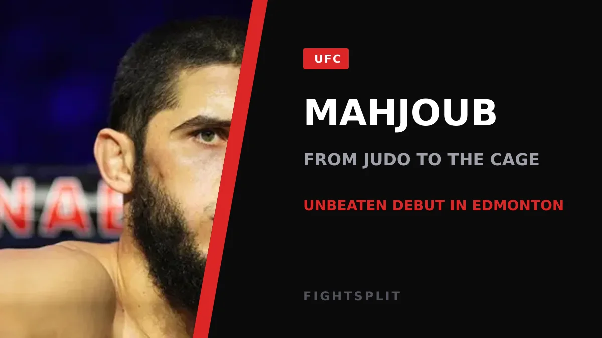Heavyweight prospect Javad Mahjoub training ahead of his UFC debut