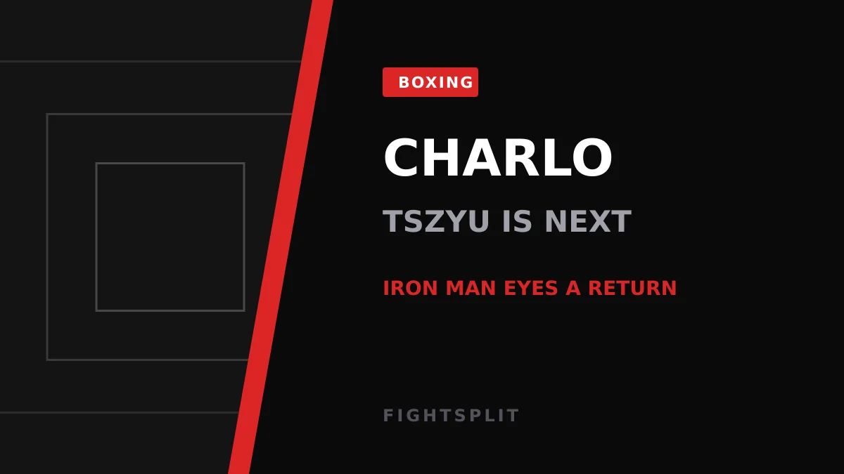 Jermell Charlo poses during a boxing event