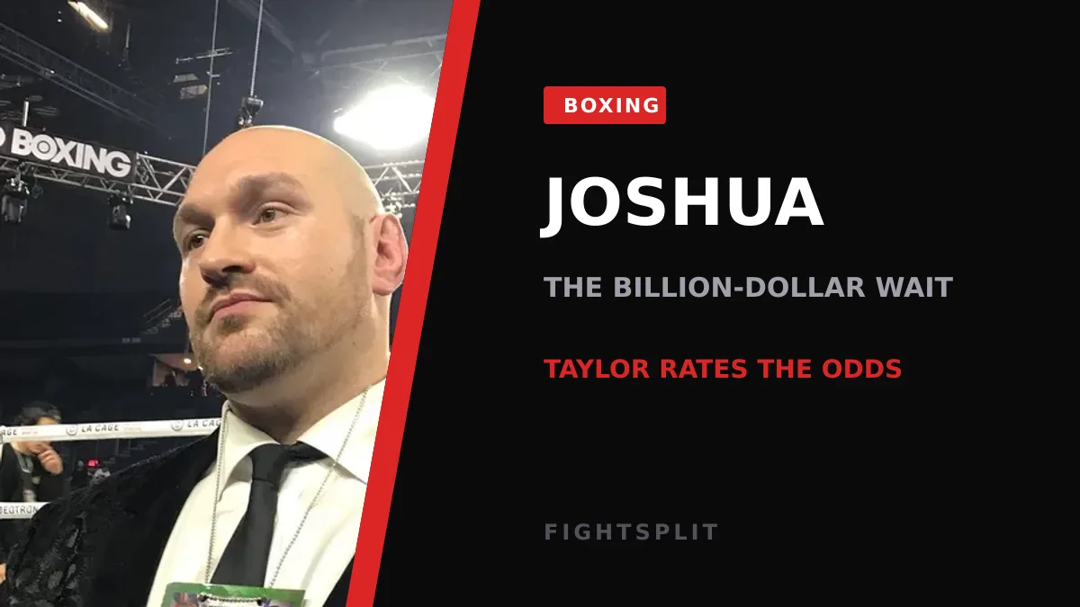 Tyson Fury during a heavyweight boxing bout