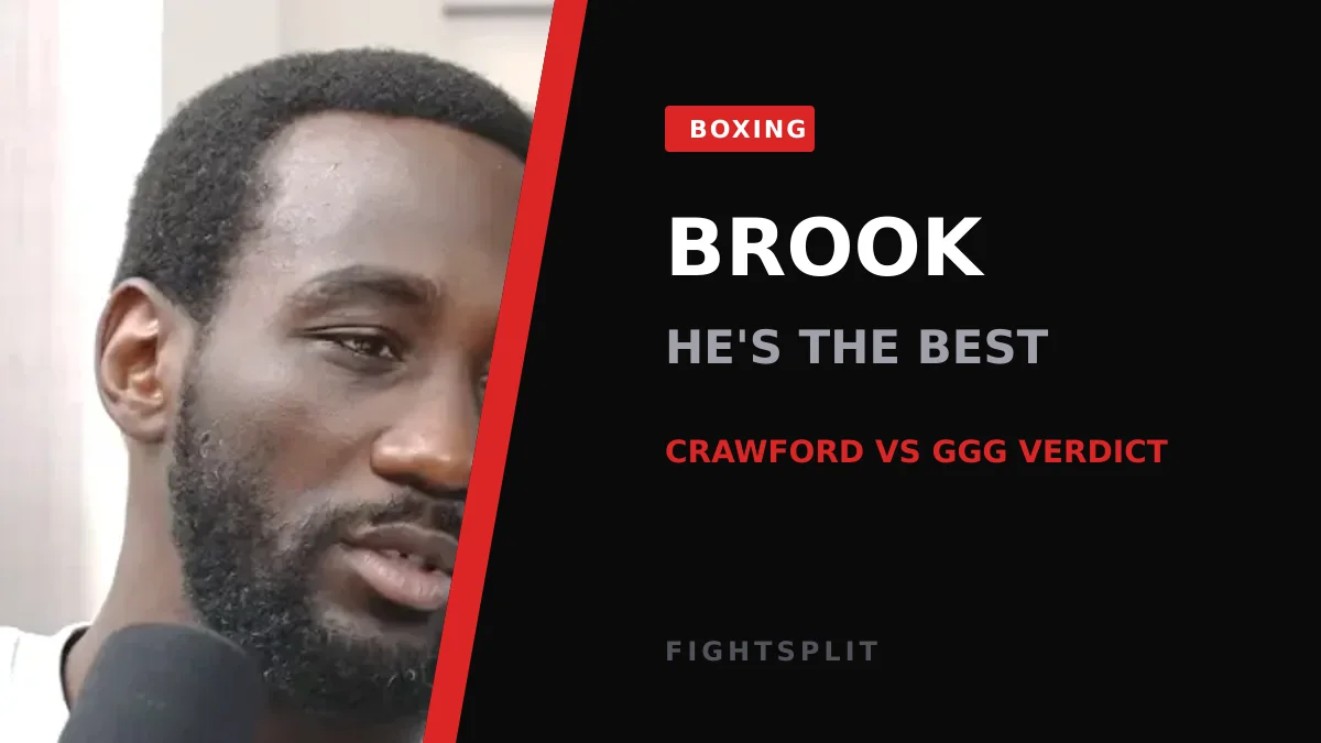 Terence Crawford in the ring celebrating a victory