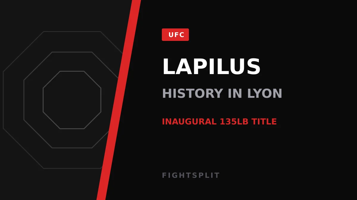 French bantamweight Taylor Lapilus poses ahead of his PFL title fight