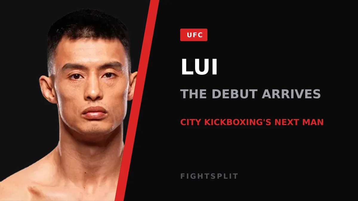 New Zealand bantamweight Lawrence Lui ahead of his UFC debut in Shanghai