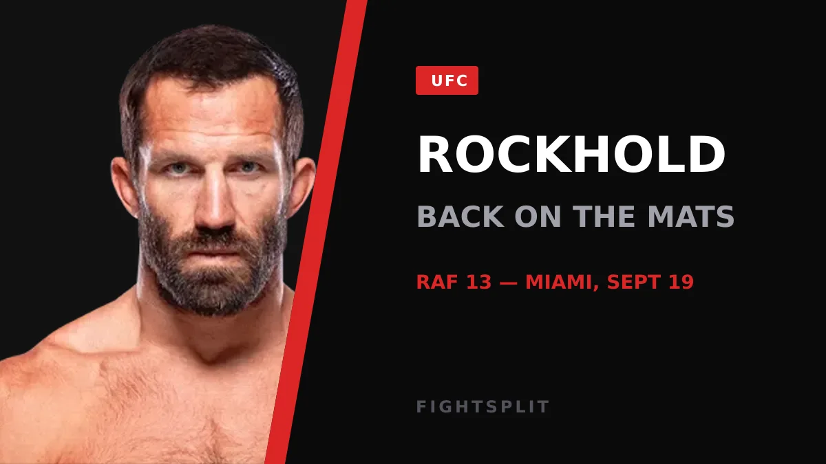 Luke Rockhold poses during a UFC ceremonial weigh-in