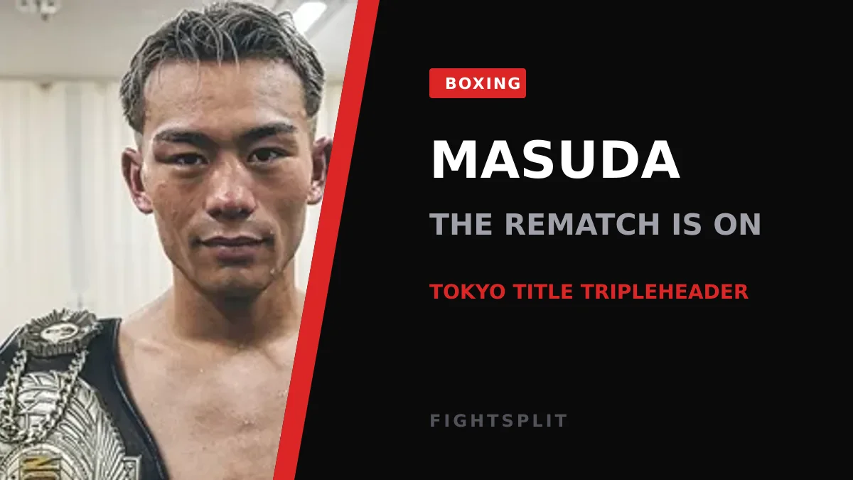 Kenshiro Teraji in the ring during a world title fight