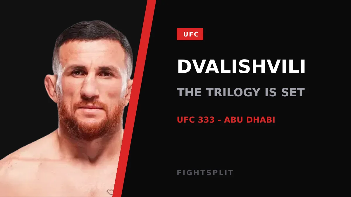 Merab Dvalishvili prepares to face Petr Yan in a bantamweight title fight
