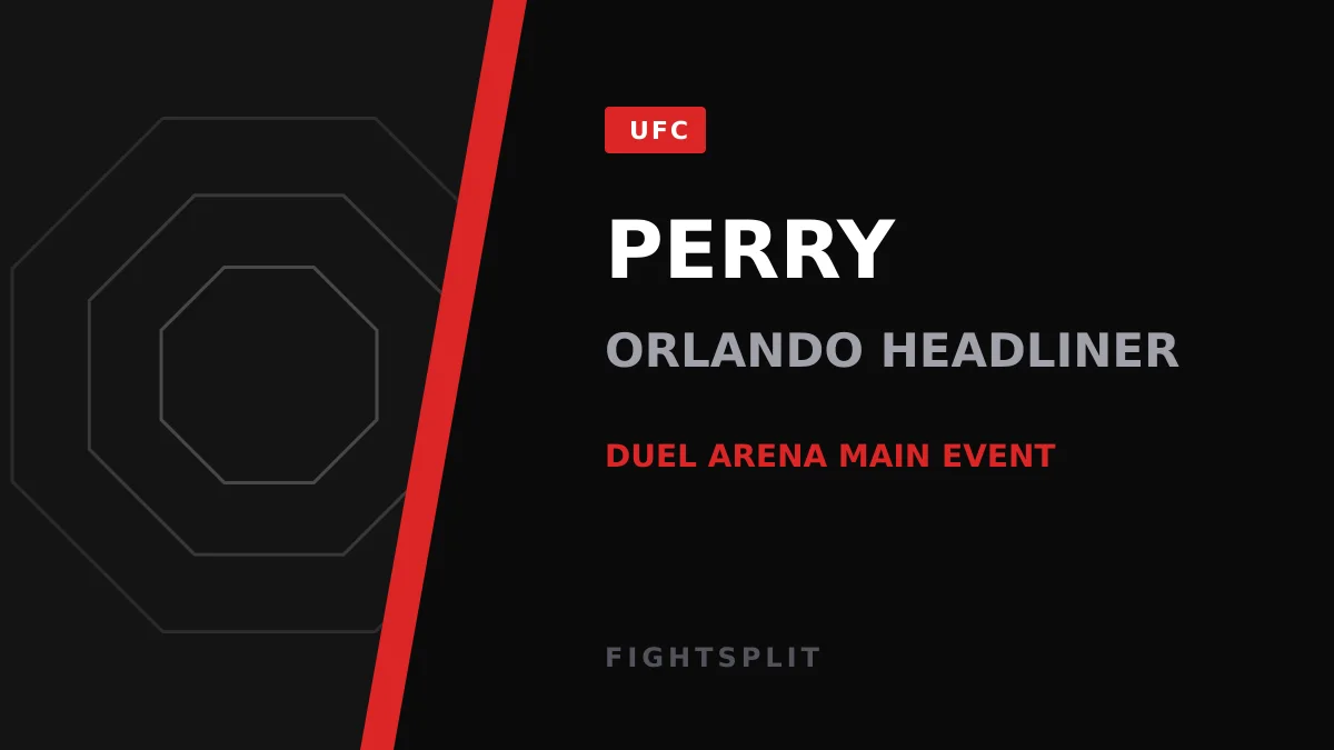 Mike Perry stares down an opponent before a fight