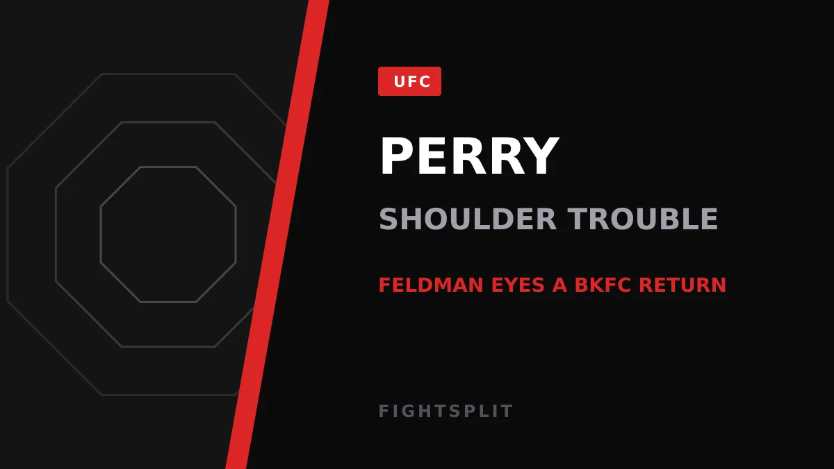 Mike Perry speaks to the media at a fight event