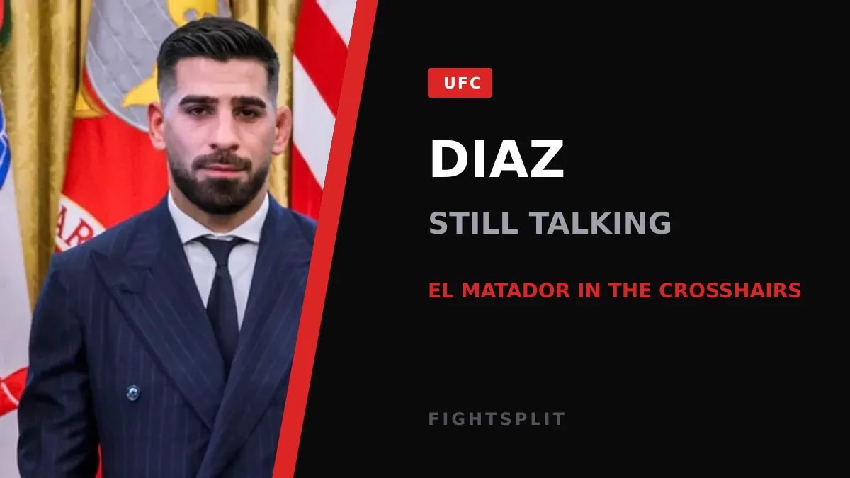 Nate Diaz speaking at an MMA event