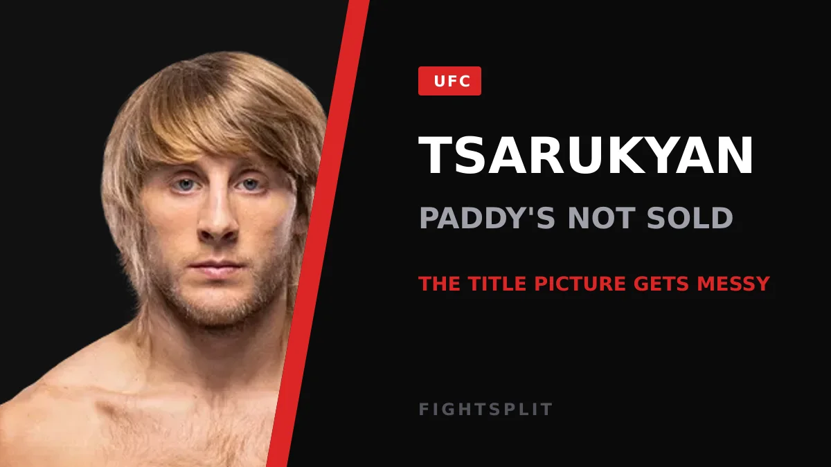 Arman Tsarukyan celebrates a knockout win inside the UFC octagon