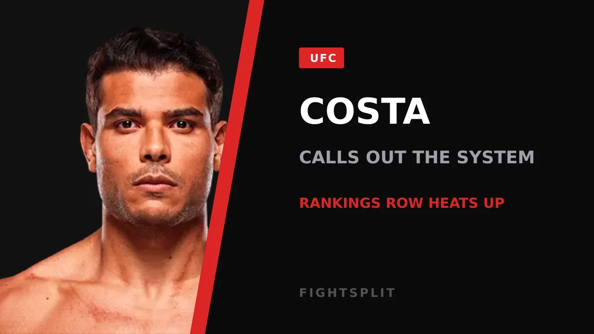 Alex Pereira inside the UFC octagon