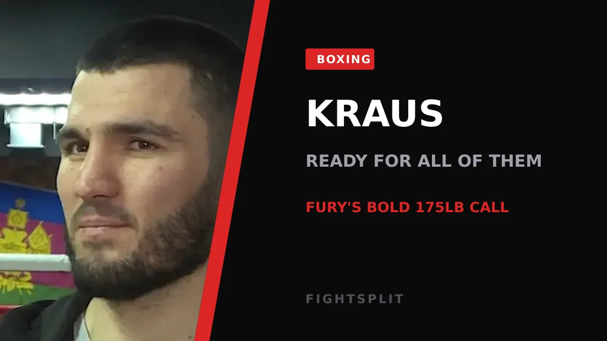 Artur Beterbiev in the ring during a light-heavyweight title fight