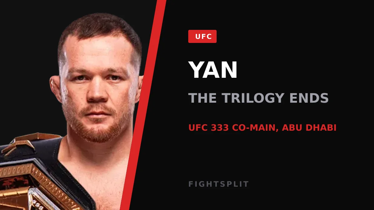 Petr Yan celebrates retaining his UFC bantamweight title at UFC 333 in Abu Dhabi