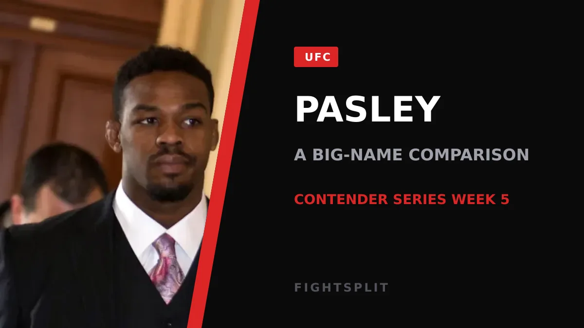Quentin Pasley celebrates a knockout win on Dana White's Contender Series