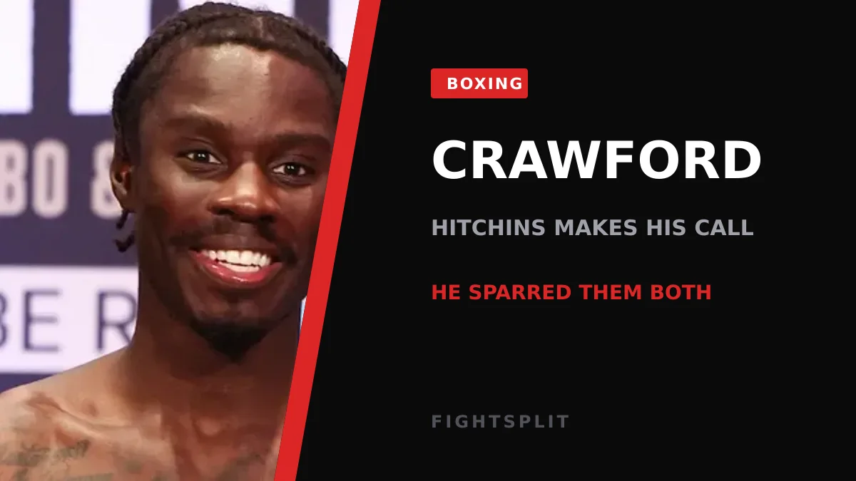Terence Crawford in the ring during a championship bout