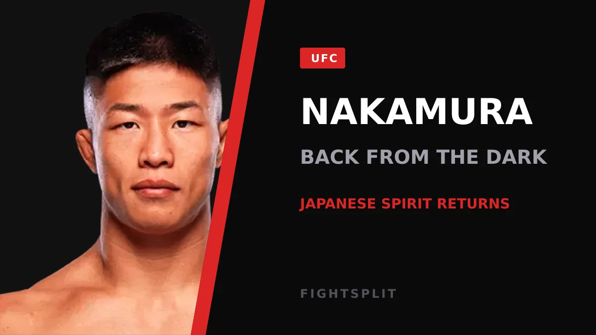Rinya Nakamura celebrates after a UFC bantamweight victory in the Octagon