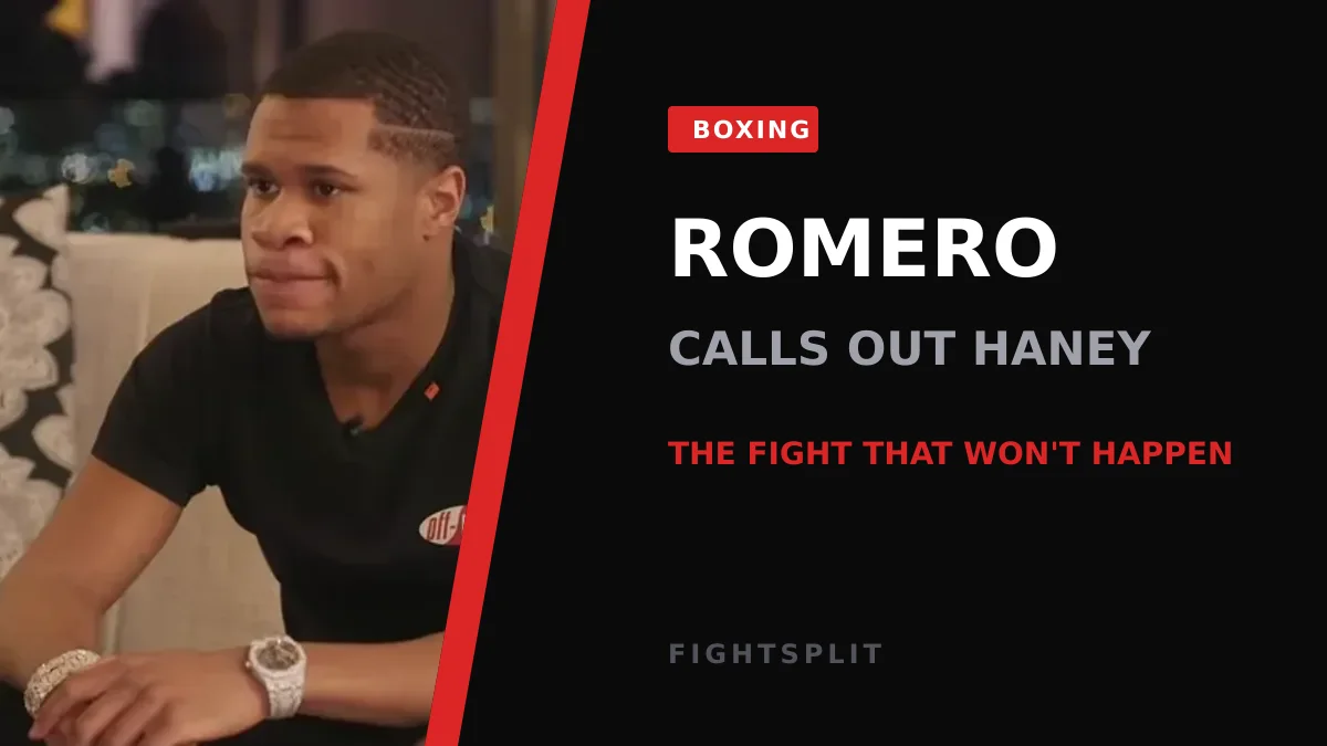 Devin Haney during a boxing press conference