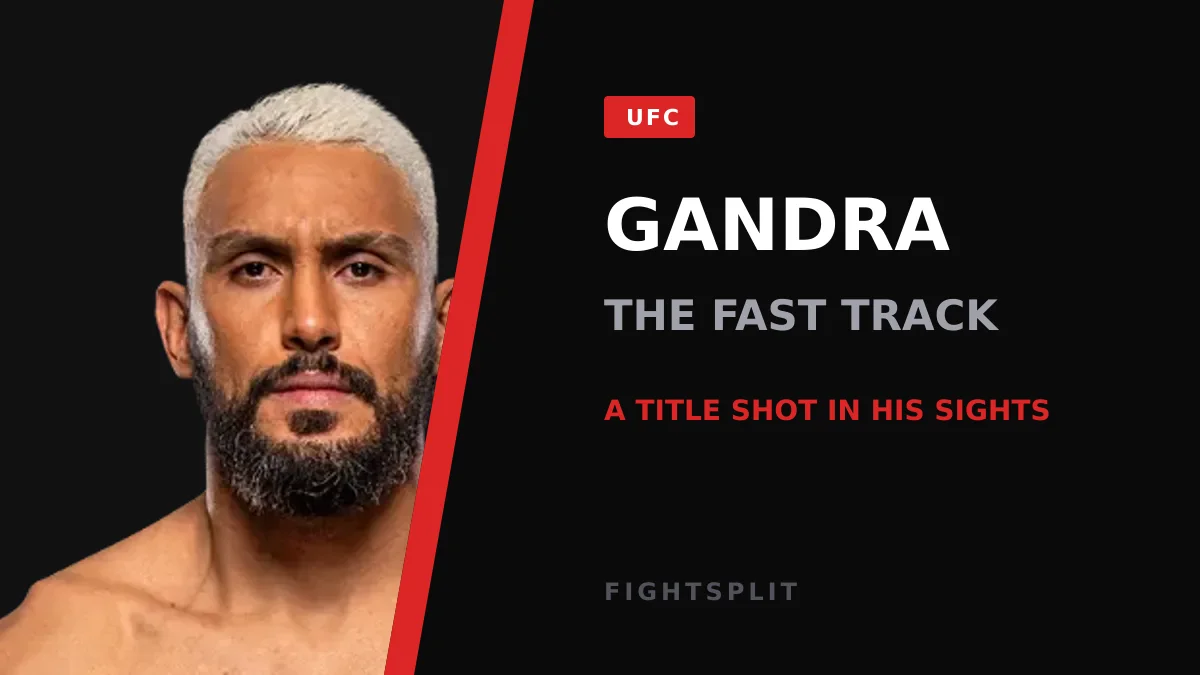 Brazilian UFC middleweight Ryan Gandra inside the Octagon
