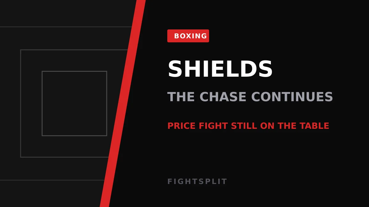 Claressa Shields reacts after her middleweight title victory at State Farm Arena in Atlanta