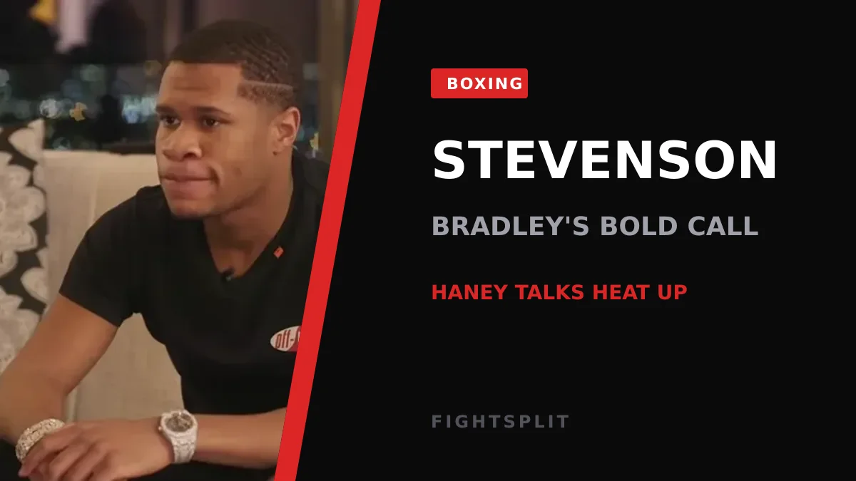 Shakur Stevenson poses after a title victory in the ring