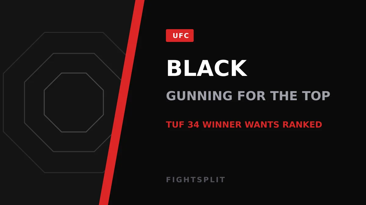 Tina Black celebrating her win on The Ultimate Fighter 34