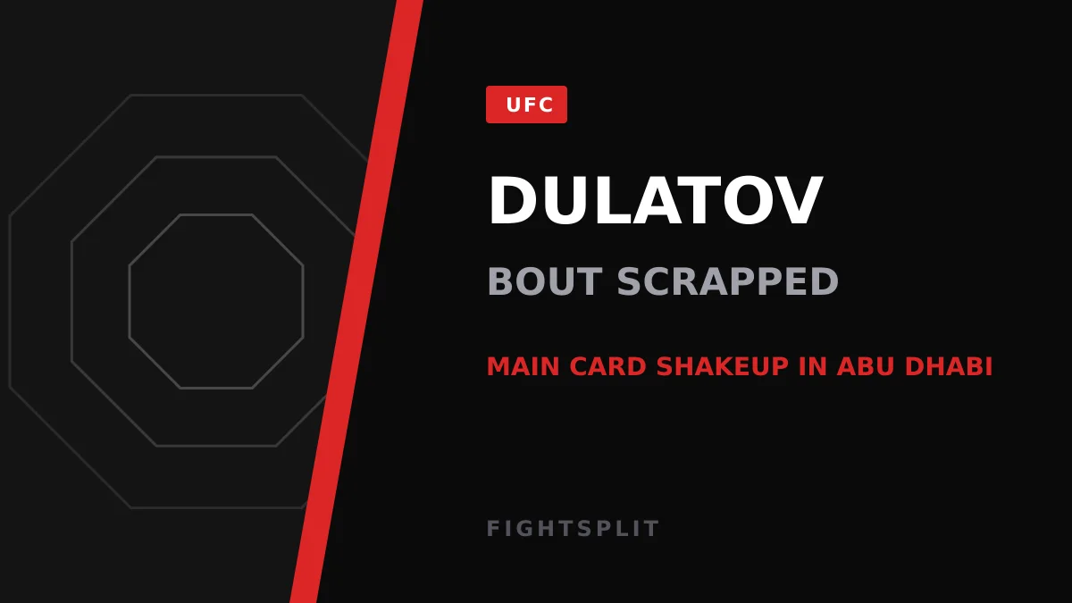 An empty UFC-style octagon under arena lights before an event