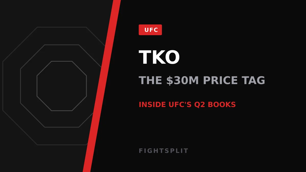 UFC fighters compete on a temporary octagon at an outdoor event