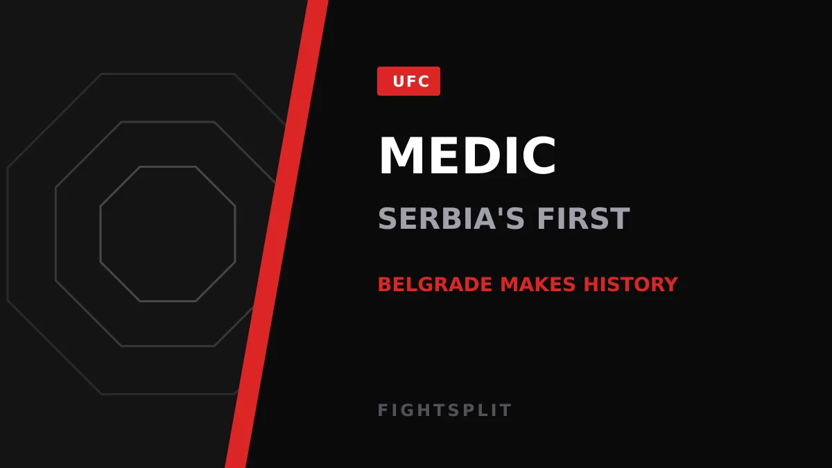Jan Blachowicz, former UFC light heavyweight champion, inside the octagon