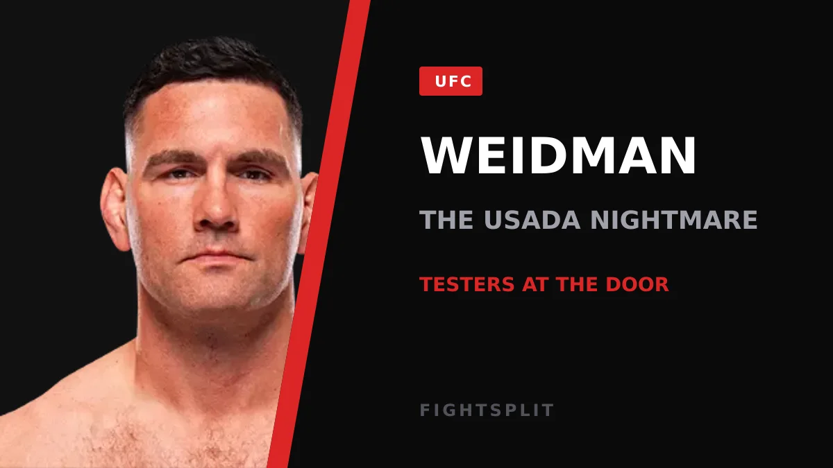 Dustin Poirier inside the Octagon during a UFC event