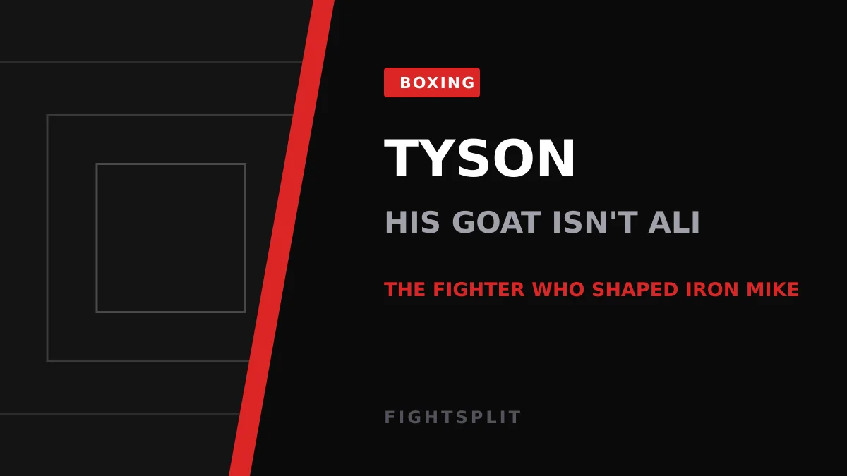 Mike Tyson in his prime as heavyweight champion