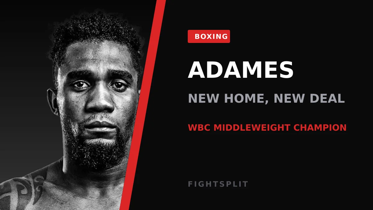 WBC middleweight world champion Carlos Adames